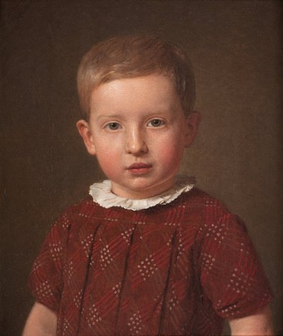 Johan Jacob Krohn, bratanek artysty, jako dziecko autorstwa Christen Købke