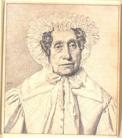 Portret Maren Krohn z domu Rasmussen autorstwa Christen Købke
