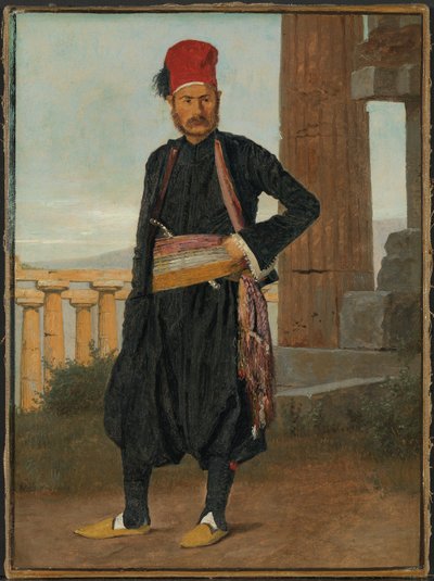 Portret szwagra artysty, grawera medali F.C. Krohna autorstwa Christen Købke