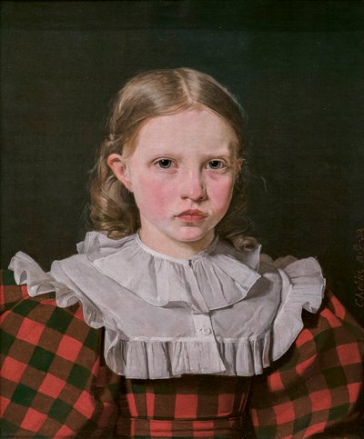 Portret Adolphine Kobke, siostry artysty autorstwa Christen Schjellerup Kobke