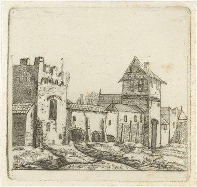 Mury miasta autorstwa Christiaan Friedrich Ruppe