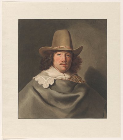 Portret Abrahama Veltersa (1603-1690) autorstwa Christiaan Kramm