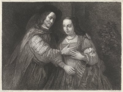 Portret konia jako postaci ze Starego Testamentu, zwanego „żydowską oblubienicą” autorstwa Christiaan Lodewijk van Kesteren