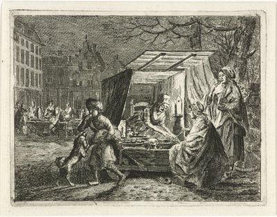 Stoisko Oliebollen autorstwa Christiaan Meijer