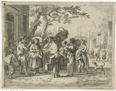 Śpiewacy uliczni autorstwa Christiaan Meijer
