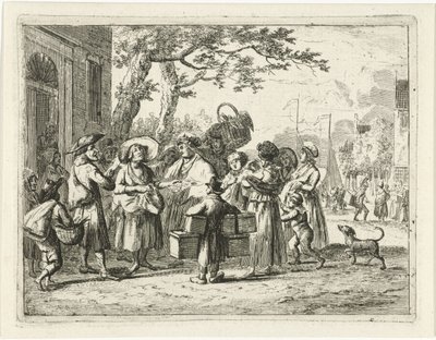 Śpiewacy uliczni autorstwa Christiaan Meijer