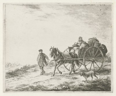 Wózek rolnika z ładunkiem autorstwa Christiaan Wilhelmus Moorrees