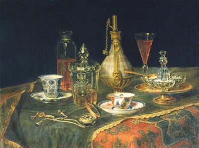 Czeskie okulary, filiżanki i zegarek autorstwa Christian Berentz