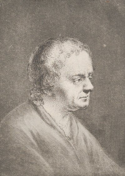 Portret Christiana Bernharda Rode, ojca artysty, ca. 1756. autorstwa Christian Bernhard Rode