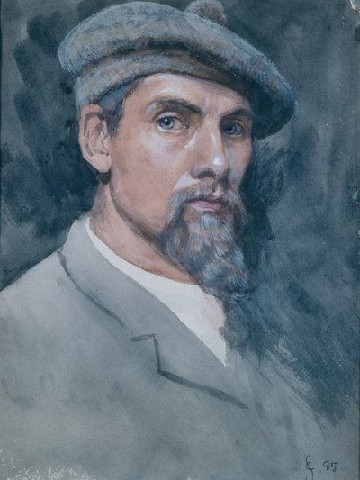Autoportret autorstwa Christian Eriksen Skredsvig