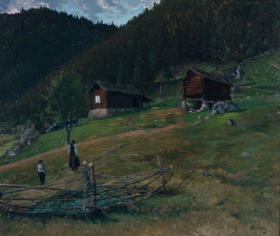 Miejsce urodzenia Vinje, Telemark autorstwa Christian Eriksen Skredsvig