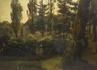 Niemcy: W Wielkim Ogrodzie, Drezno autorstwa Christian Friedrich Gille