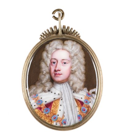 Jerzy II, król Anglii i Szkocji autorstwa Christian Friedrich Zincke