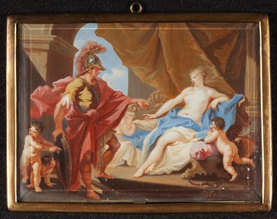 Mars und Venus autorstwa Christian Friedrich Zincke