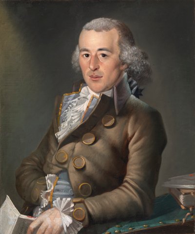 Jeremiah Williams, ca. 1789-1790. autorstwa Christian Gullager