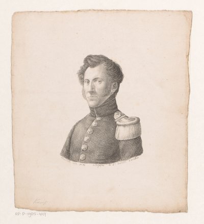 Portret Arnolda Willema de Bruin autorstwa Christian Heinrich Gottlieb Steuerwald