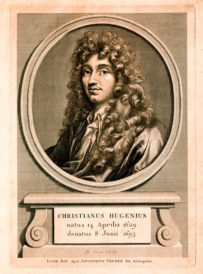 Portret Christiaana Huygensa (rycina) autorstwa Christian Huygens