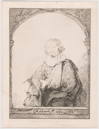 Portret mężczyzny w fotelu, z kolekcji d