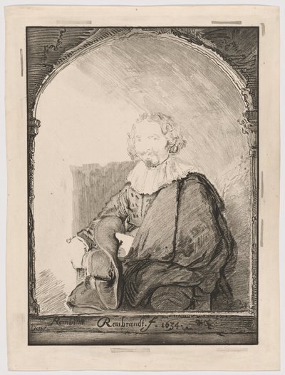 Portret mężczyzny w fotelu, z kolekcji d