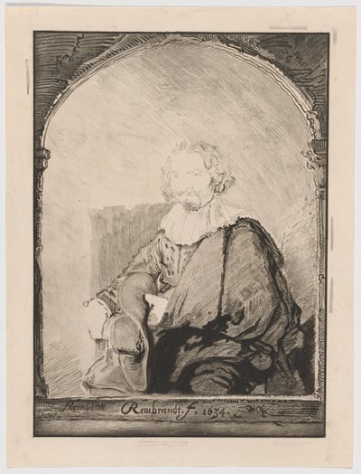 Portret mężczyzny w fotelu, z kolekcji d