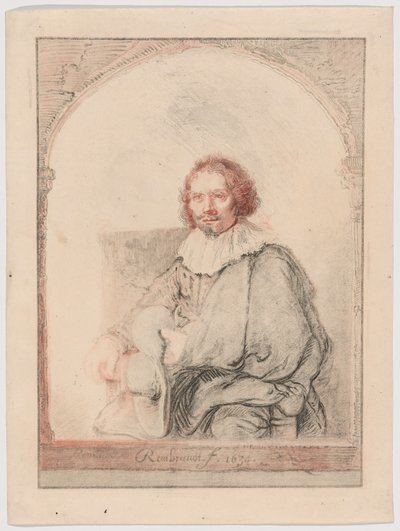 Portret mężczyzny w fotelu, z kolekcji d