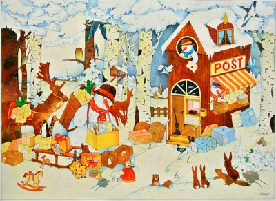 Poczta-Boże Narodzenie, 2001 autorstwa Christian Kaempf