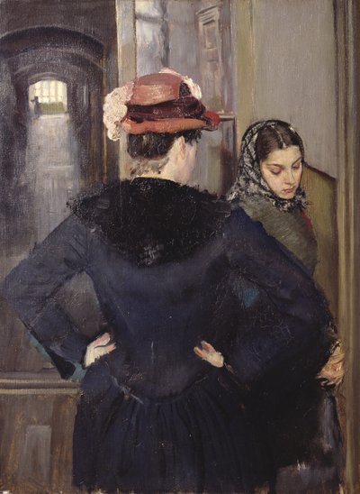 Spotkanie (Albertine) autorstwa Christian Krohg