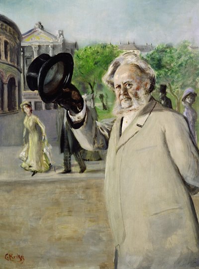 Autor Henrik Ibsen (olej na płótnie) autorstwa Christian Krohg