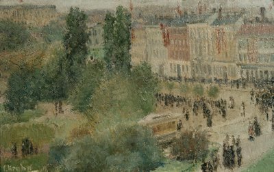 Plac Eidsvoll autorstwa Christian Krohg