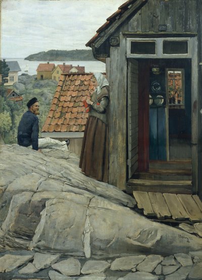 Z Wybrzeża autorstwa Christian Krohg
