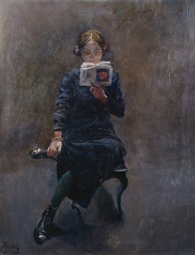 Gudrun autorstwa Christian Krohg