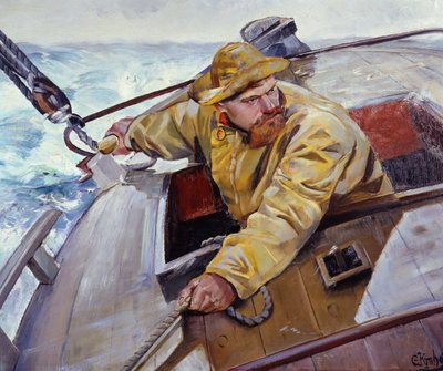 Hard Alee autorstwa Christian Krohg