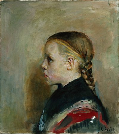 Marie Gaihede (malarstwo) autorstwa Christian Krohg