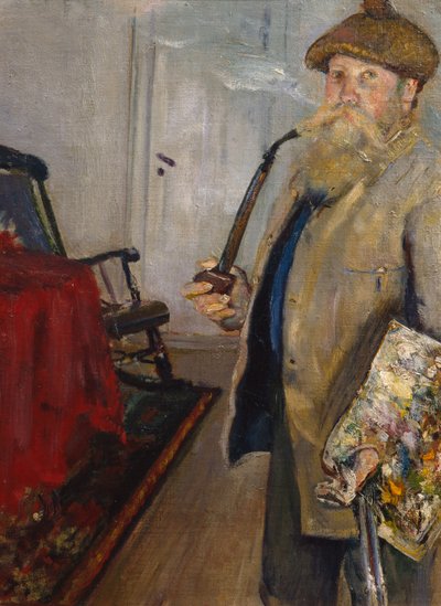 Autoportret autorstwa Christian Krohg