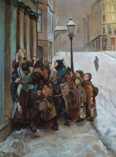 Walka o byt autorstwa Christian Krohg