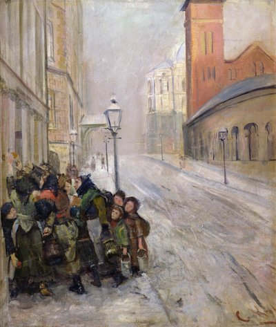 Bitwa o przetrwanie autorstwa Christian Krohg