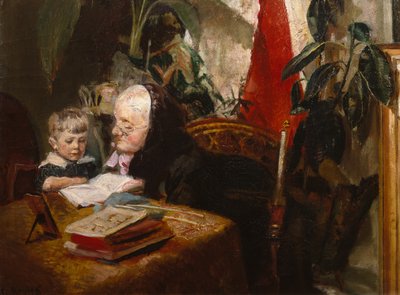 Ilustrowana książka autorstwa Christian Krohg
