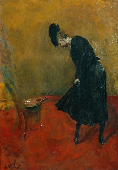 Plusk farby autorstwa Christian Krohg