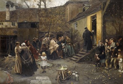 aresztować; Aresztowanie, 1881 autorstwa Christian Ludwig Bokelman