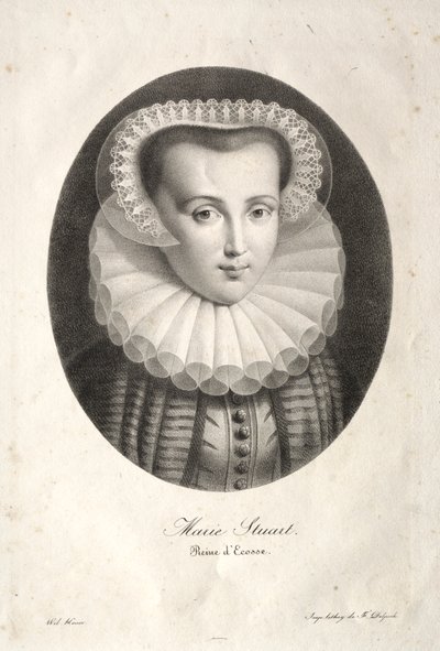 Maria Stuart autorstwa Christian Ludwig Wilhelm Heuer