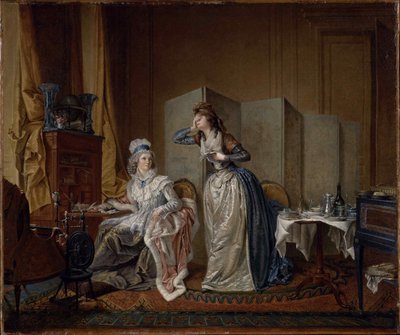 Zła wiadomość, 1794. autorstwa Christian Marie Colin De La Biochaye