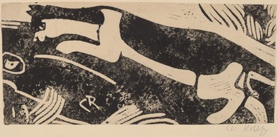 Kot i mysz, 1912-1913. autorstwa Christian Rohlfs