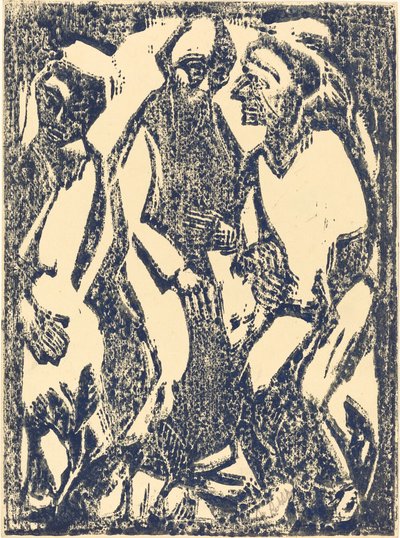 Porada naradowa, 1913. autorstwa Christian Rohlfs