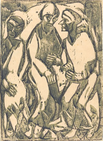 Porada naradowa, 1913. autorstwa Christian Rohlfs