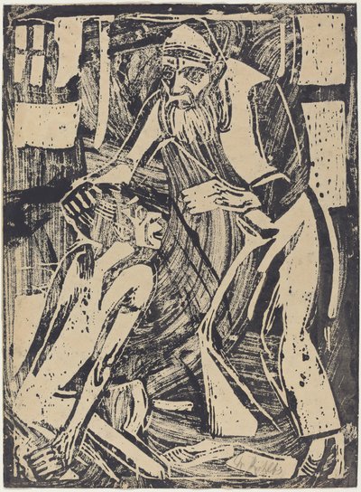Powrót syna marnotrawnego, 1916. autorstwa Christian Rohlfs