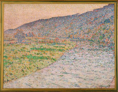 Rzeka Ruhra w pobliżu Herdecke (obraz na płótnie) autorstwa Christian Rohlfs