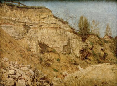 Kamieniołom w pobliżu Weimaru autorstwa Christian Rohlfs