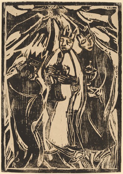 Magowie autorstwa Christian Rohlfs
