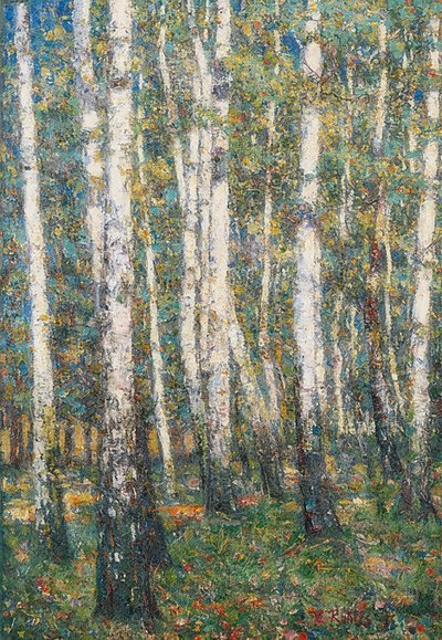 Waldinneres autorstwa Christian Rohlfs