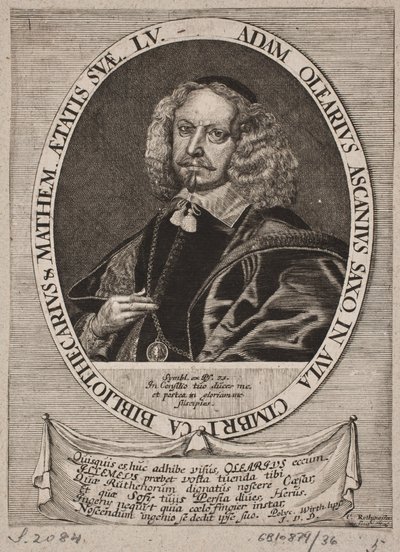 Adam Olarius autorstwa Christian Rothgiesser
